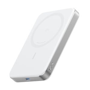 Anker A1664H21 10,000 mAh Power Bank with Wireless Charging, White