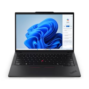 Lenovo ThinkPad T14 Gen 5 (Intel) Intel Core Ultra 7 155U Laptop 35,6 cm (14") WUXGA 32 GB DDR5-SDRAM 1 TB SSD Wi-Fi 6E (802.11ax) Windows 11 Pro Niemiecki Czarny