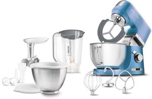 Sencor STM 7872BL Food Processor 1000 W 4.5 L Blue, Stainless Steel