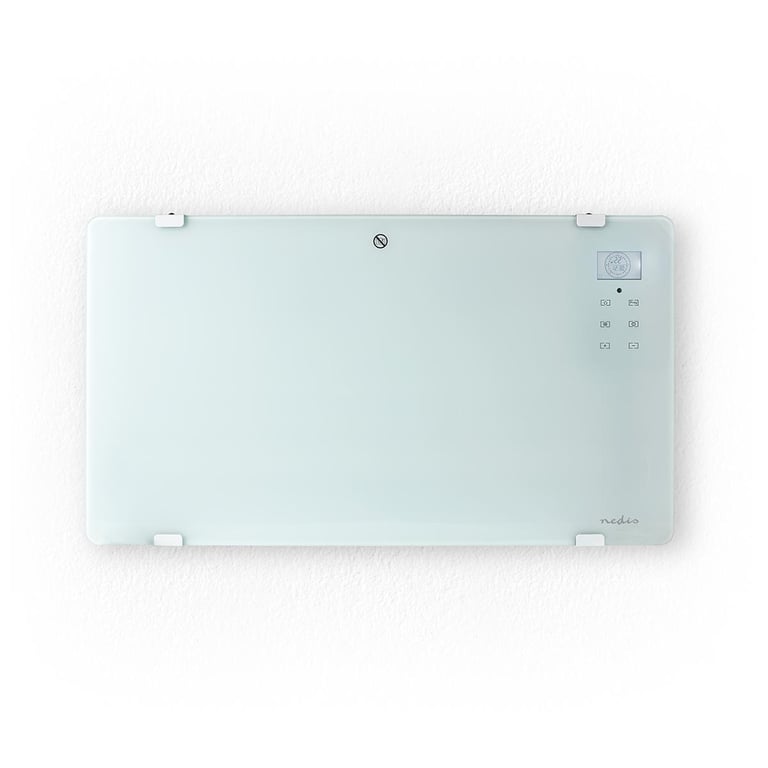 Nedis WIFIHTPL20FWT grzejnik Wewnętrzna Biały 2000 W Elektryczny grzejnik konwektorowy