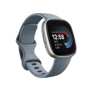 Fitbit Versa 4 Digital pekskärm Platina GPS