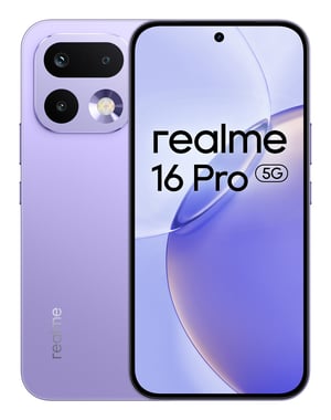 realme 16 Pro 17,3 cm (6.8") Dual SIM 5G USB Type-C 8 GB 256 GB 6500 mAh Fioletowy