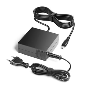 BTI 45W USB-C - EU Power Adapter/Inverter, Indoor, 45 W, Black