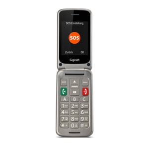 Gigaset GL590 7.11 cm (2.8") 113 g Silver Phone for Seniors