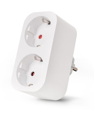 Entac ES-DSA-WIBLE adapter wtyczek zasilających Biały
