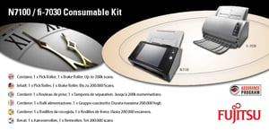 Fujitsu CON-3706-001A Ersatzteil und Zubehör für Drucker/Scanner Verbrauchsmaterialset
