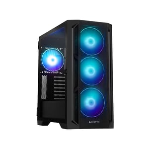 Chieftec PC-chassi GA-01B-L-OP APEX LUMO Midi Tower Svart