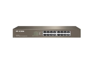 IP-COM Networks G1016D przełącznik sieciowy Nie zarządzany L2 Gigabit Ethernet (10/100/1000) 1U Brąz