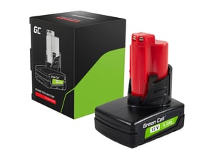 Green Cell Bateria do Milwaukee M12 12V 6Ah zamiennik M12 B6 4932451395