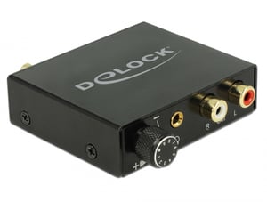 DeLOCK 63972 Audio-Konverter, schwarz