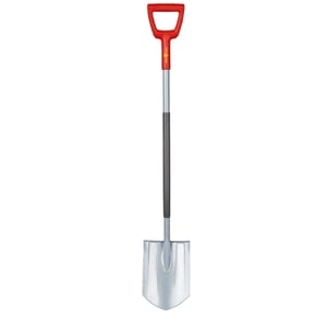 WOLF-Garten ASP-D Spade Stal Czerwony, Stal nierdzewna