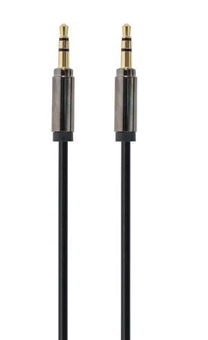 Gembird CCAP-444-1M kabel audio 3.5mm Czarny