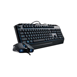 Cooler Master Gaming DEVASTATOR 3 tangentbord Medföljande USB-mus QWERTZ Tysk Svart