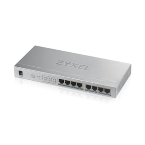 Zyxel GS1008HP Unmanaged Gigabit-Ethernet (10/100/1000) PoE-Unterstützung Grau