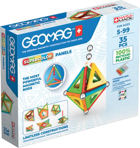 Geomag SuperColor Panels Recycled – leksak med neodymmagnet
