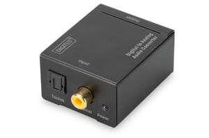 Digitus – Konverter für digitale Audiosignale in analoge Audiosignale