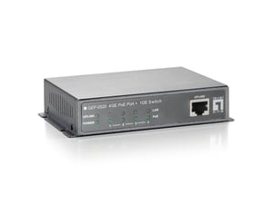 LevelOne GEP-0520 przełącznik sieciowy Gigabit Ethernet (10/100/1000) Obsługa PoE Czarny