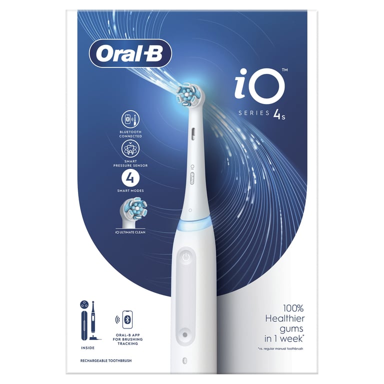 фото Електрична зубна щітка Oral-B iO 4S White