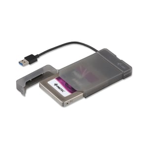 i-tec MYSAFEU313 Hard Drive Enclosure HDD/SSD Enclosure Black 2.5"