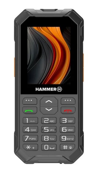 HAMMER 6 LTE 6,1 cm (2.4") Czarny, Pomarańczowy Wytrzymały telefon