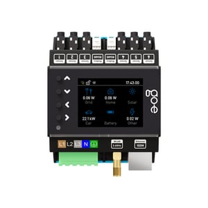 go-e CH-30-01 elektrischer Schalter Steuerschalter Schwarz