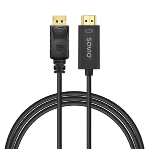 Savio CL-183 DisplayPort-Kabel, 1,5 m
