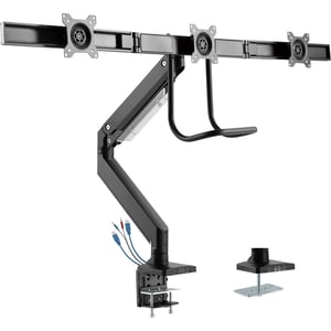 InLine 23172A uchwyt / stojak do monitorów 43,2 cm (17") Biurko Czarny