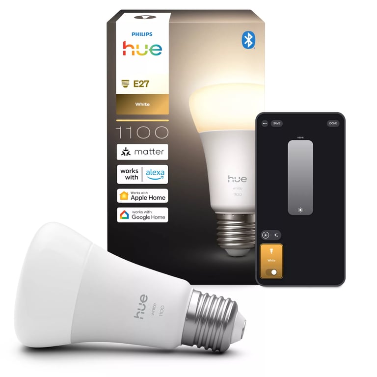 Philips Hue White Inteligentna żarówka A60 E27 - 1100