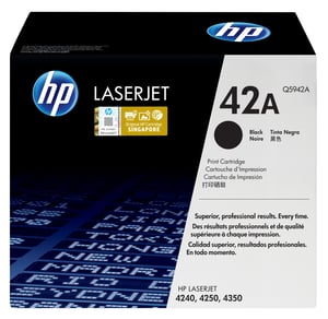 HP 42A Original LaserJet Black Toner Cartridge