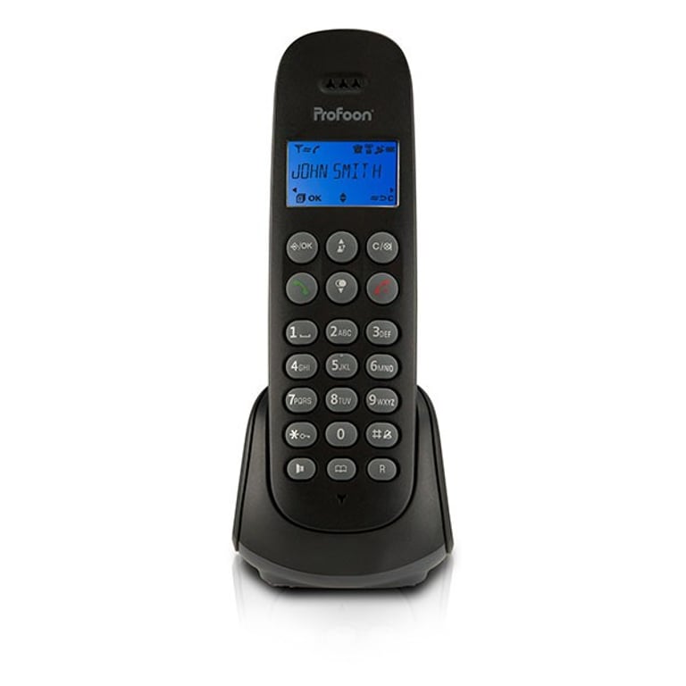 Profoon PDX-300 telefon Telefon w systemie DECT Czarny