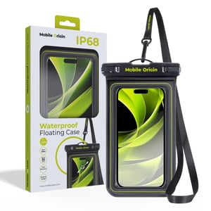 Mobile Origin DBXL-BLK-GRN01 pokrowiec na telefon komórkowy 17,3 cm (6.8") Folio Czarny, Zielony