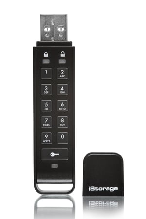 iStorage datAshur Personal2 pamięć USB 8 GB USB Typu-A 3.2 Gen 1 (3.1 Gen 1) Czarny