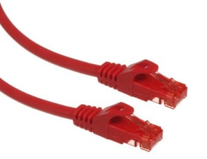 Maclean MCTV-303 R Network Cable, Red, 3 m, Cat6 U/UTP (UTP)
