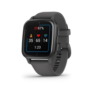 Garmin Venu Sq 2 3,56 cm (1,4") AMOLED 40 mm Digitaler Touchscreen Grau GPS