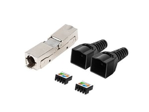 Lanberg PL2S6-6000TL wtyczka RJ-45 Czarny