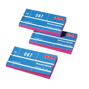 Herlitz 892703 Self-Adhesive Sticky Notes, Rectangular, Multicolor, 100 sheets. Self-adhesive