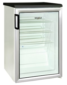 Whirlpool ADN 140 W kommersiell kyl- och frysskåp Utställningskylskåp 125 l Fristående
