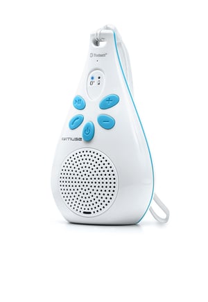 Muse M-320BT głośnik przenośny / imprezowy Głośnik mono przenośny Niebieski, Biały