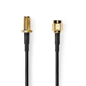 Nedis CSGL02010BK30 koaxialkabel 3 m SMA Svart