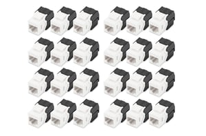 Digitus Keystone CAT 6-modul, oskärmad – 24 st.