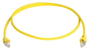 Telegärtner MP8 FS 600 LSZH-2,0 nätverkskabel, gul, 2 m
