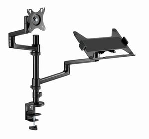 Gembird MA-DA-04 Monitorhalterung/-ständer 81,3 cm (32") Schreibtisch Schwarz