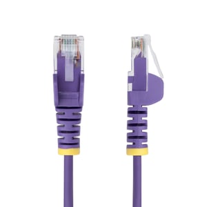 StarTech N6PAT5MPLS kabel sieciowy Fioletowy 5 m Cat6 U/UTP (UTP)