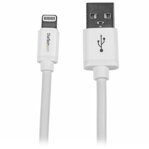 StarTech USBLT2MW Lightning-kabel 2 m Vit