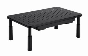 Gembird MS-TABLE-D-01 uchwyt / stojak do monitorów Czarny