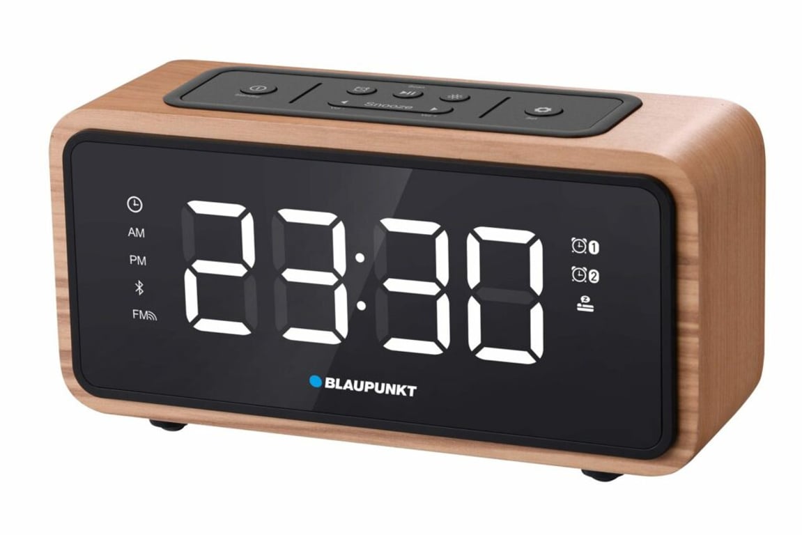 Blaupunkt CR65BT radio Przenośny Analogowe i cyfrowe Czarny, Drewno