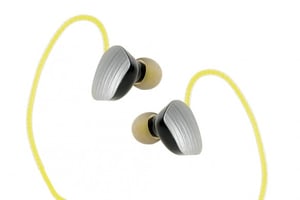 iBox X1 BLUETOOTH Trådlöst headset In-ear-hörlurar Samtal/musik Grå, Gul