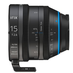 Irix 15mm T2.6 Cine Bezlusterkowiec Ultra szeroki obiektyw Czarny