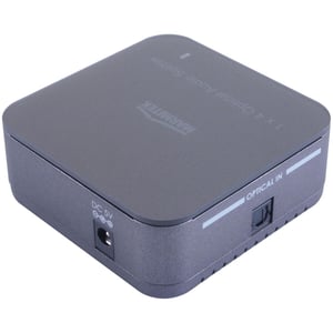 Marmitek 25008205 rozgałęźnik audio Czarny