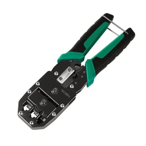 LogiLink WZ0079 Cable Crimping Tool, Black, Green